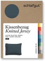 Schlafgut Kissenbezug "Premium Kissenbezug Knitted Jersey (1 St)" Ton-in-Ton