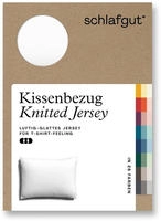 Schlafgut Kissenbezug "Premium Kissenbezug Knitted Jersey (1 St)" Ton-in-Ton