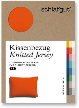 Schlafgut Knitted Bio 27001 / 2700K 70 x 90 cm Red Mid
