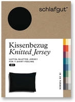 Schlafgut Kissenbezug "Premium Kissenbezug Knitted Jersey (1 St)" Ton-in-Ton