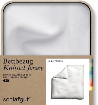 Schlafgut Knitted Bio 27001 / 2700K 200 x 200 cm Full-White