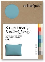 Schlafgut Kissenbezug "Premium Kissenbezug Knitted Jersey (1 St)" Ton-in-Ton
