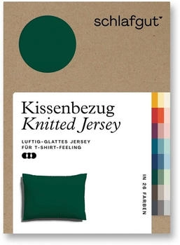 Schlafgut Knitted Bio 27001 / 2700K 70 x 90 cm Green Deep