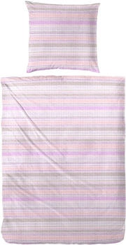 Prinz Stripes 213058 135 x 200 + 80 x 80 cm Rosa