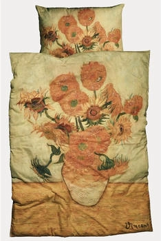 Goebel Sonnenblumen 135 x 200 + 80 x 80 cm