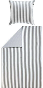 Erwin Müller Single-Jersey Wendebettwäsche grau 135x220+80x80 cm