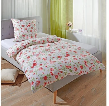 Traumschlaf Soft-Touch Mikrofaser Nürnberg pink 200x220+2x80x80 cm Traumschlaf Soft-Touch Mikrofaser Nürnberg pink 200x220+2x80x80 cm