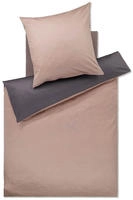 Joop! Bettw&auml;sche Micro Pattern 4040-18 Caramel - 155x220cm + 80x80cm