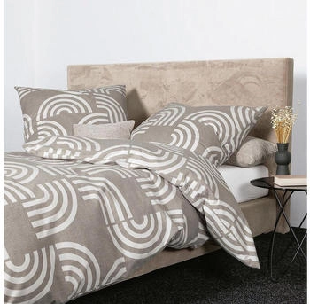 Janine Feinbiber Davos 65157 naturell 135x200+80x80 cm