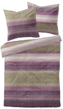 Traumschlaf Biber Elverum lila 200x200+2x80x80 cm Traumschlaf Biber Elverum lila 200x200+2x80x80 cm