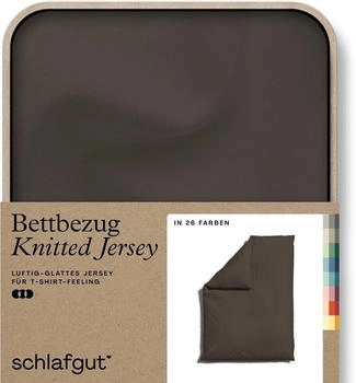 Schlafgut Knitted Bio 27001 / 2700K 155 x 220 cm Sand Deep