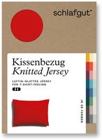 Schlafgut Kissenbezug "Premium Kissenbezug Knitted Jersey (1 St)" Ton-in-Ton