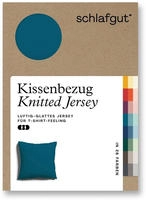 Schlafgut Kissenbezug "Premium Kissenbezug Knitted Jersey (1 St)" Ton-in-Ton