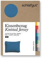 Schlafgut Kissenbezug "Premium Kissenbezug Knitted Jersey (1 St)" Ton-in-Ton