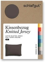 Schlafgut Kissenbezug "Premium Kissenbezug Knitted Jersey (1 St)" Ton-in-Ton