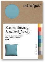 Schlafgut Kissenbezug "Premium Kissenbezug Knitted Jersey (1 St)" Ton-in-Ton