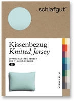 Schlafgut Kissenbezug "Premium Kissenbezug Knitted Jersey (1 St)" Ton-in-Ton