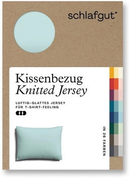 Schlafgut Knitted Bio 27001 / 2700K 70 x 90 cm Petrol Light
