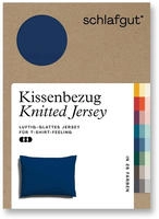 Schlafgut Kissenbezug "Premium Kissenbezug Knitted Jersey (1 St)" Ton-in-Ton