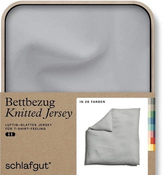 Schlafgut Knitted Bio 27001 / 2700K 200 x 200 cm Grey Light