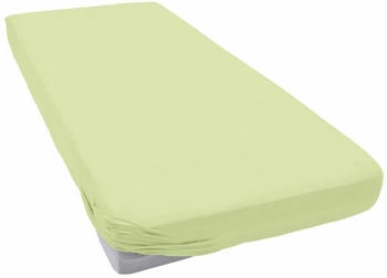 Prinz Exklusiv Teddy-Flausch Spannbetttuch 09005 190 x 200 cm Limone