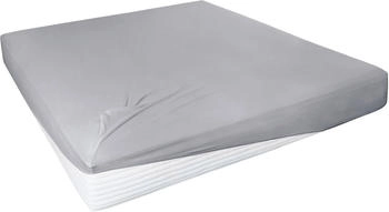 Prinz Exklusiv Feinjersey-Elasthan Spannbetttuch Boxspring 03700 90-100 x 200 cm Granit