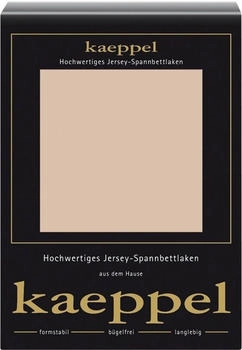 Kaeppel Jersey Elasthan Spannbetttuch 1671 90-120 x 200-220 cm Champignon