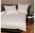 Janine Feinbiber Davos 65155 naturell rauchperle 155x220+80x80 cm