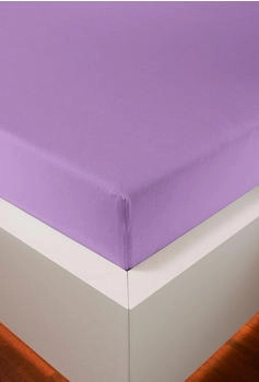 Hefel Edel-Jersey Spannleintuch Lyocell (Tencel) 90-120 x 200-220 cm Lavendel