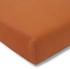 Estella Zwirnjersey Topper-Spannbetttuch 6950 100 x 200 x 7 cm Terracotta