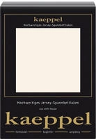 Kaeppel Spannbettlaken "Single Jersey Mako Elasthan" aus 97% Baumwolle und 3%