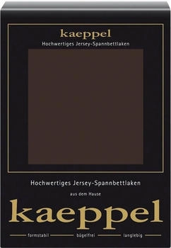 Kaeppel Jersey Elasthan Spannbetttuch 1671 90-120 x 200-220 cm Mahagoni