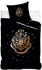 MTOnlinehandel Harry Potter Winterbettwäsche 135x200+80x80 cm schwarz