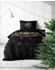 MTOnlinehandel Harry Potter Winterbettwäsche 135x200+80x80 cm schwarz