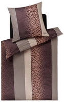 Joop! Bettw&auml;sche, Braun, Textil, Grafikmuster, F&uuml;llung: Baumwollf&uuml;llung, 200x220