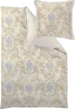 Curt Bauer Louis XIV 2476 80 x 80 cm mit 4-seitigem Stehsaum Antikgold