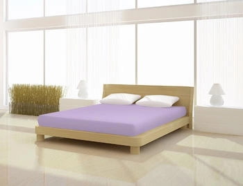 Mister Sandman Spannbettlaken Spannbetttuch Elastan basic 140-160 x 200-220 cm orchidee