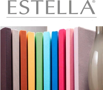 Estella Spannbettlaken Samt-Velours 200x200 kiesel