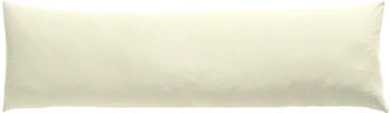 Erwin Müller Single-Jersey Seitenschläferkissenbezug Murnau weiß 40x140 cm