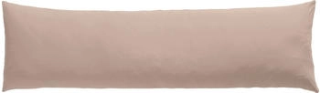 Erwin Müller Doppel-Jersey Seitenschläferkissenbezug Nürnberg braun-beige 40x140 cm