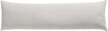 Erwin Müller Single-Jersey Seitenschläferkissenbezug Murnau grau 40x140 cm