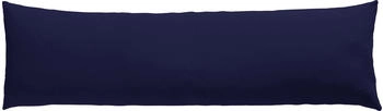 Erwin Müller Single-Jersey Seitenschläferkissenbezug Murnau blau 40x140 cm