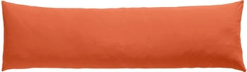 Erwin Müller Single-Jersey Seitenschläferkissenbezug Murnau orange 40x140 cm