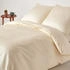 Homescapes Bio-Bettwäsche - Fadendichte 400 155x220cm Creme
