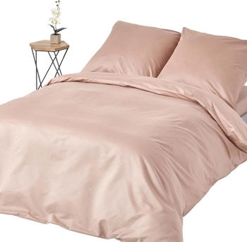 Homescapes Premium-Bettwäsche - 100% ägyptische Baumwolle, Fadendichte 1000 beige 155x220cm
