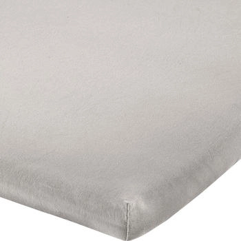 Erwin Müller Elasthan-Jersey-Stretch Topper-Spannbettlaken Freising grau 180x200 cm 200x220 cm