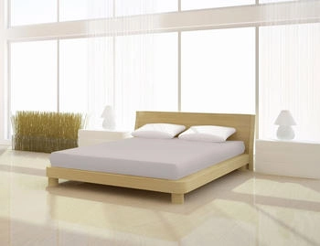 Mister Sandman Spannbettlaken Fein Jersey de luxe 140 - 160 x 200 cm kiesel