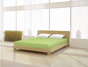 Mister Sandman Spannbettlaken Fein Jersey de luxe 140 - 160 x 200 cm kiwi