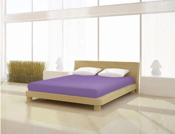 Mister Sandman Spannbettlaken Fein Jersey de luxe 140 - 160 x 200 cm flieder