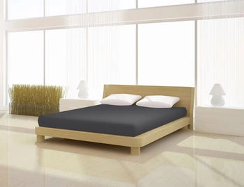 Mister Sandman Spannbetttuch Jersey classic 180 - 200 x 200 cm schiefer